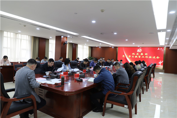 3月31日，城發(fā)集團(tuán)組織召開黨史學(xué)習(xí)教育工作推進(jìn)會(huì)。.jpg